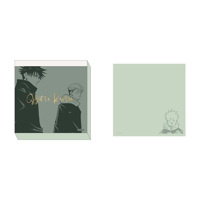 [Pre-order] [Made-to-order] JUMP Store Limited "Jujutsu Kaisen" Square-shaped memo pad